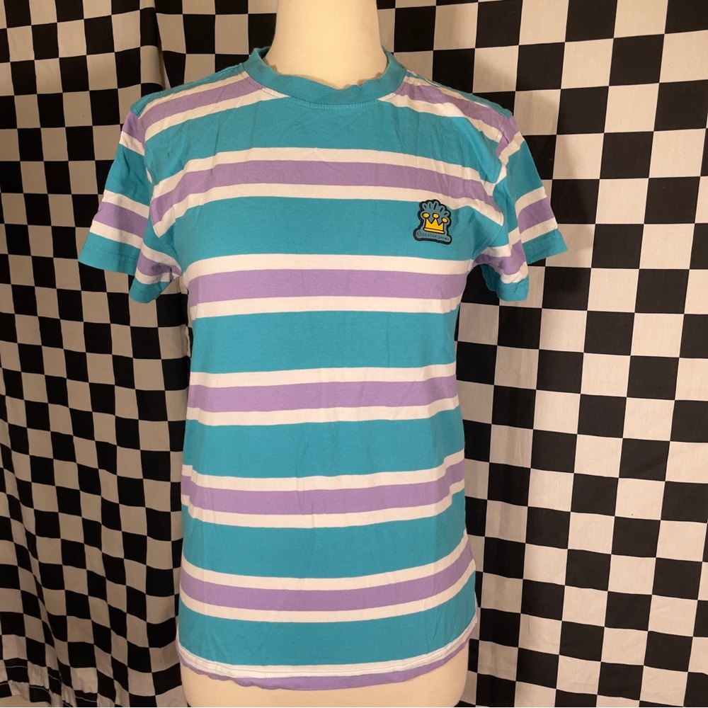 REASON purple teal men’s shirt